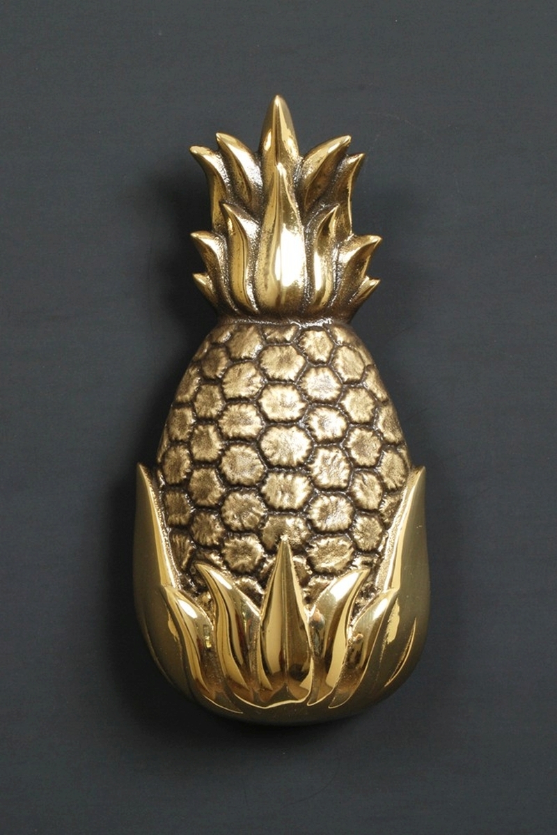 Brass Pine Cone Door Knocker