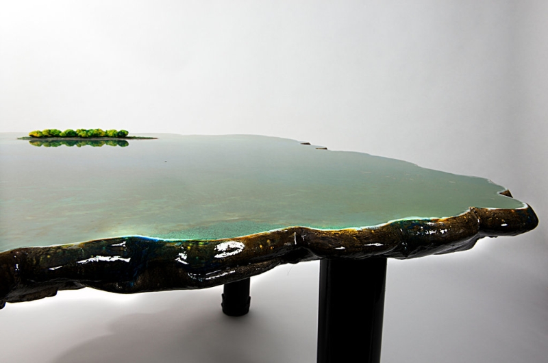 Ocean table by Gaetano Pesce