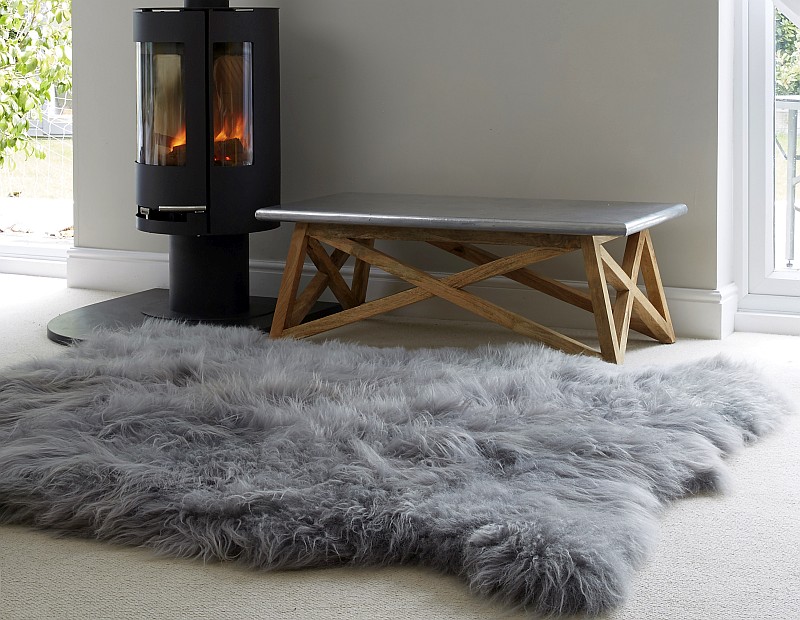 sheepskin rug