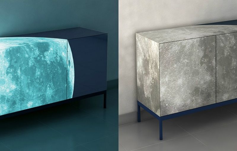 Fullmoon Cabinet glows in the dark