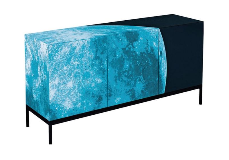 beautiful Fullmoon Cabinet glows in the dark