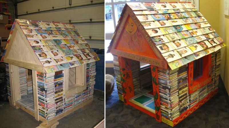 Playhouse made up books