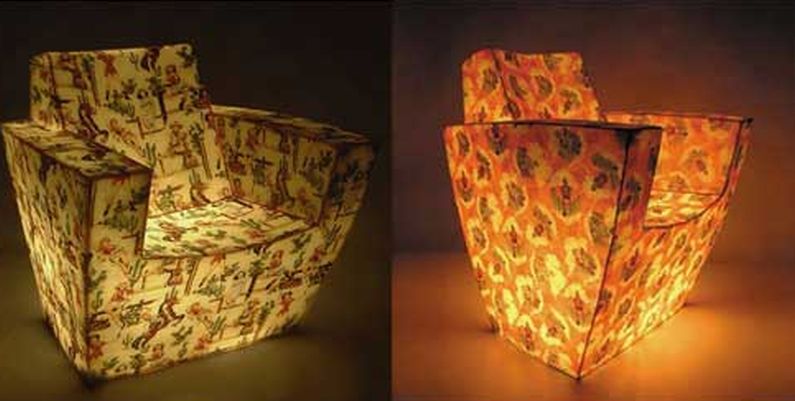 Glow in the dark: Eudora Fiberglass chair