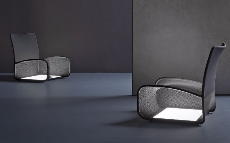 Nuvola Di Luce: self-illuminating chair