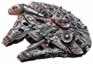 7,541-piece Millennium Falcon