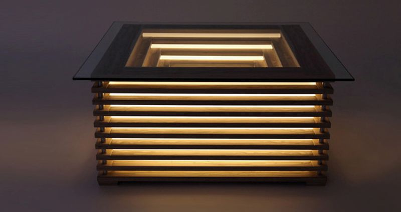 Sqill Illuminating Coffee Table