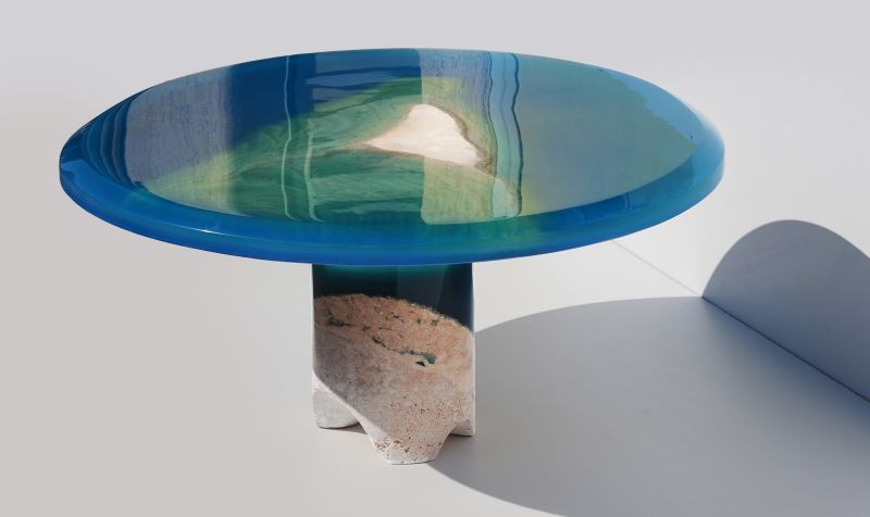 Azzuro Table by Eduard Locota