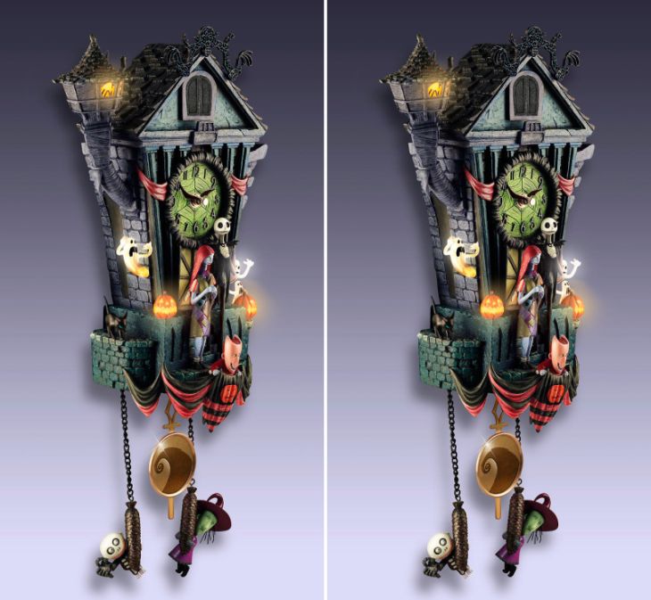 Nightmare Before Christmas Cuckoo Clock