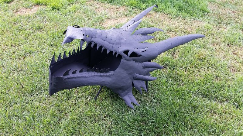 Lord of the rings Dragon Fire Pits by Imagine Metal Art