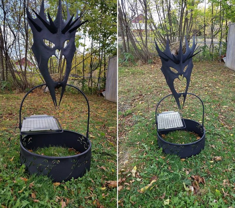 Lord of the rings Fire Pits by Imagine Metal Art