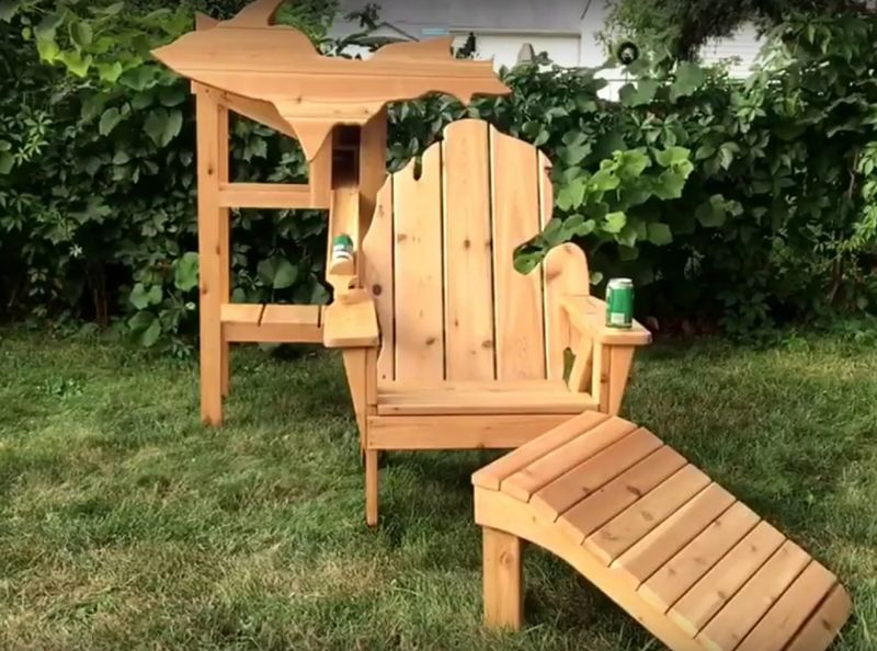 Michigan Beer Chair