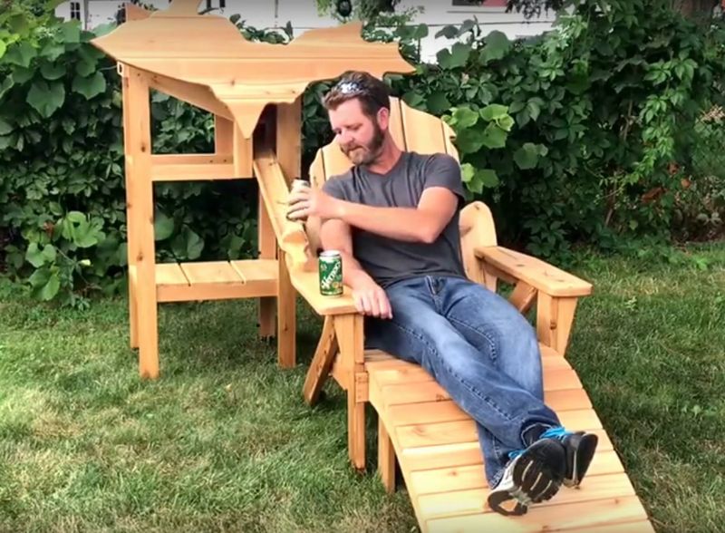 Michigan Beer Chair