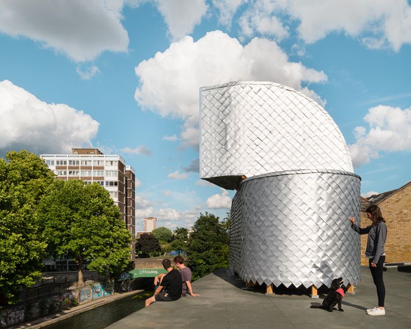 PUP Architects pop-up pavilion