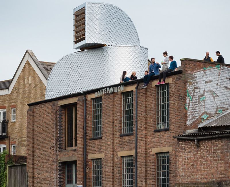 PUP Architects pop-up pavilion