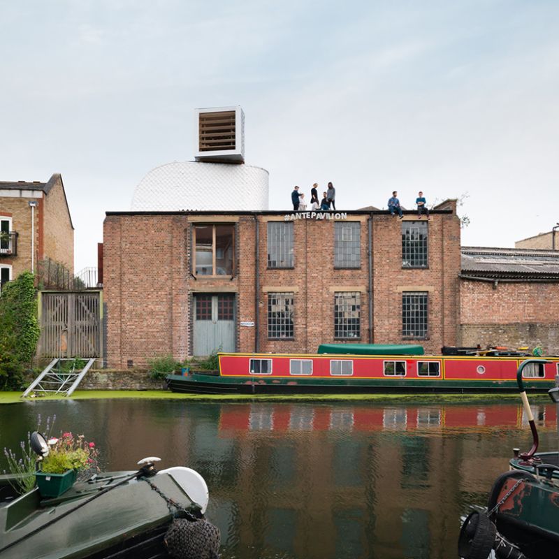 PUP Architects pop-up pavilion