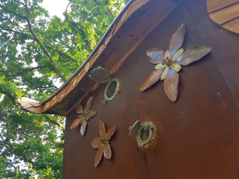 Piggledy Treehouse Blackberry Wood campsite in Ditchling