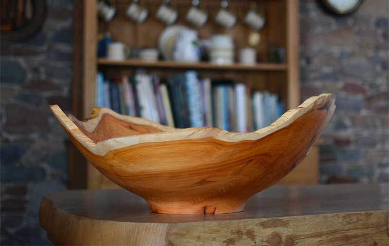 Reclaimed wood Bowl