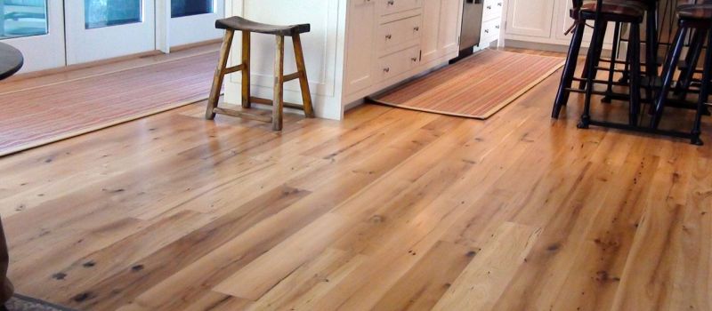 Reclaimed wood flooring