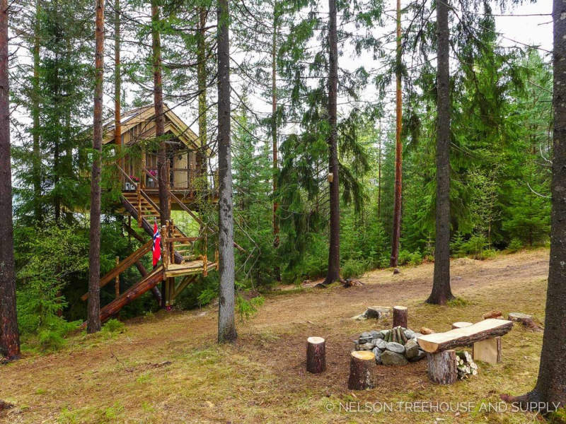 Take a look at Pete Nelson’s first ever international treehouse in Norway 