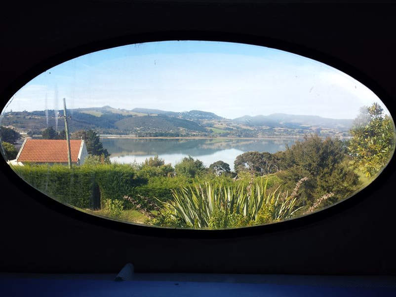 This UFO-shaped Futuro House is up for sale in New Zealand