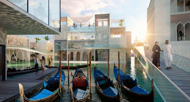 World's first underwater resort floating venice