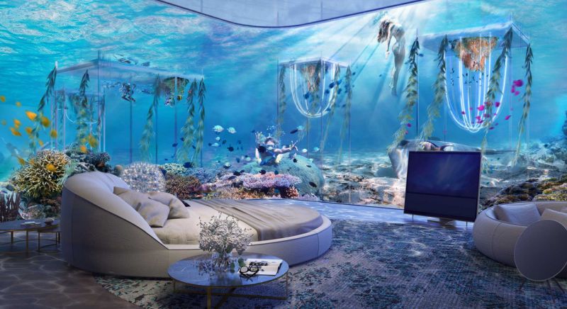 World's first underwater resort floating venice