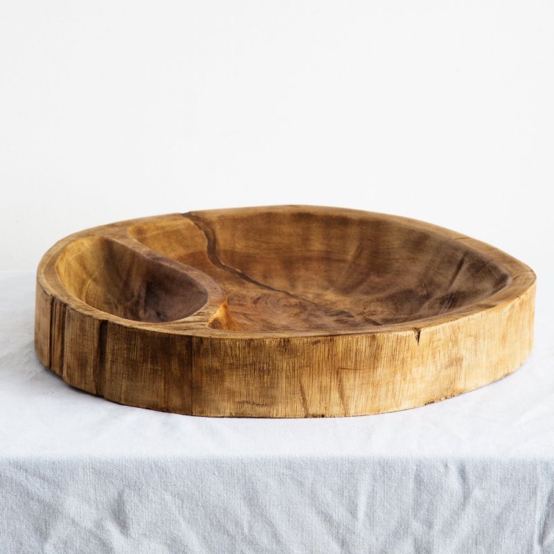 reclaimed wood bowl 