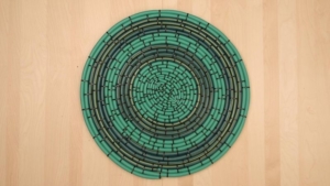 turn your old garden hose into no-slip outdoor mat