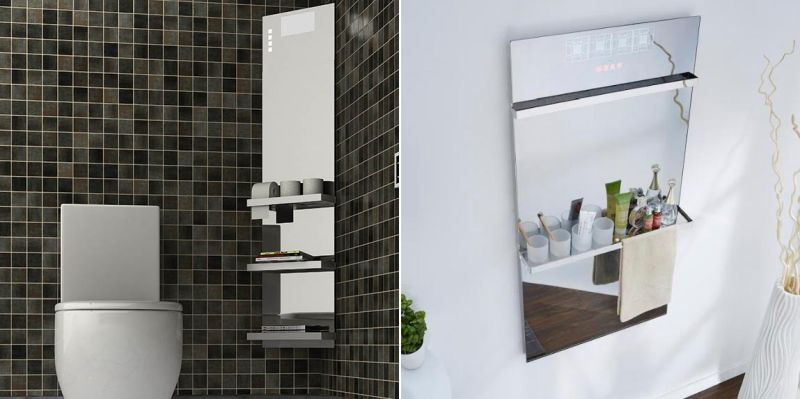 Infralia’s Infrared Mirror Heater is Perfect for Small Bathroom