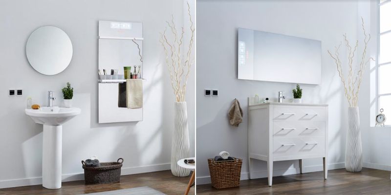 Infralia’s Infrared Mirror Heater is Perfect for Small Bathroom