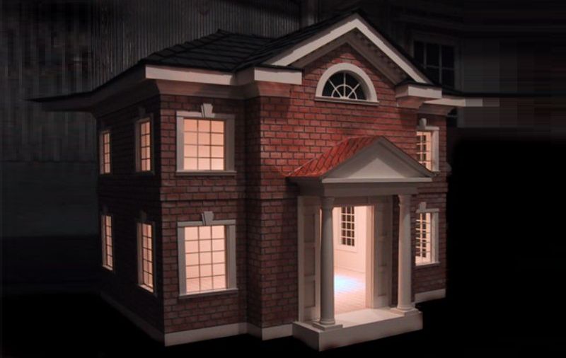 Plush doghouses by La petite mansion