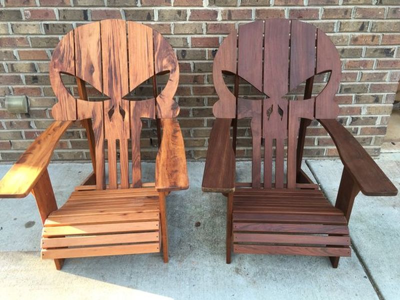 Punisher adirondack online chair