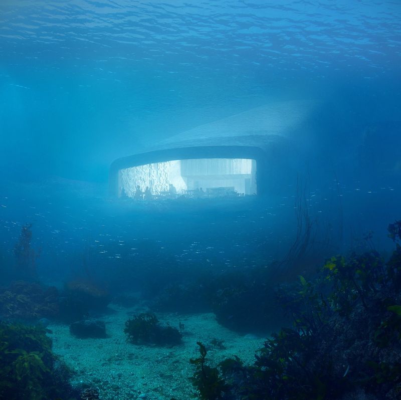 Snøhetta reveals plans for Europes’ first underwater restaurant 