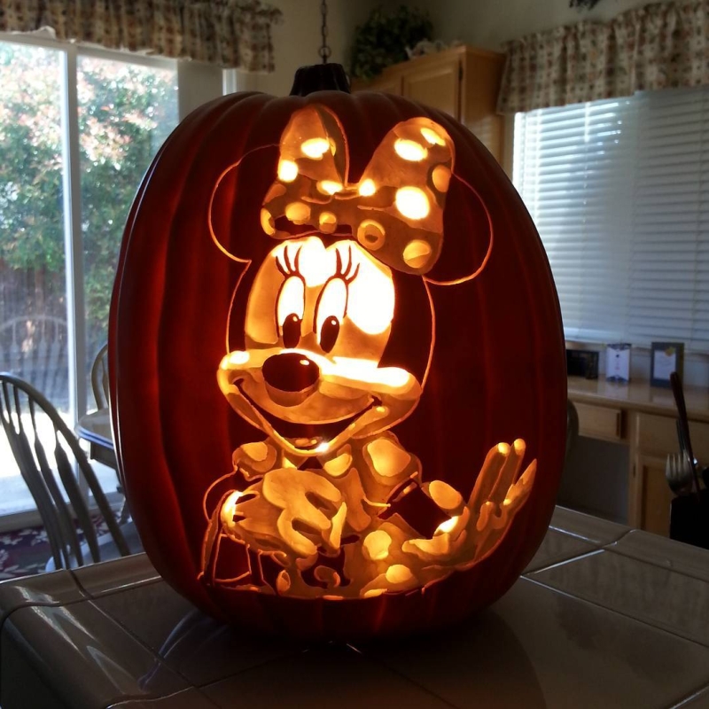 Custom-carved pumpkins by Alex Wer