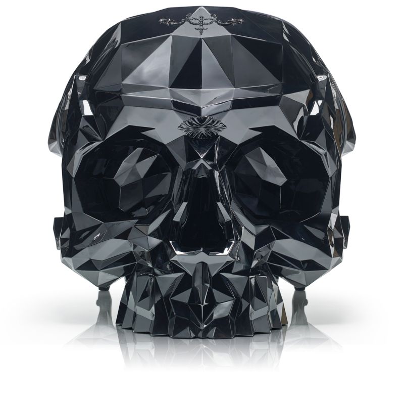 The angular skull armchair by Harrow