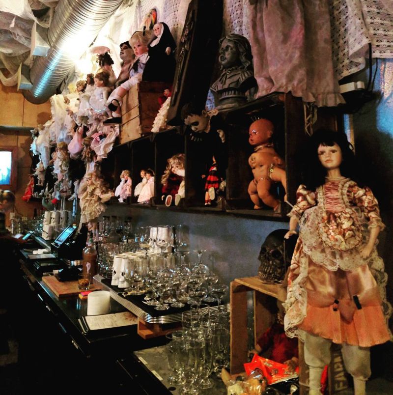 This Halloween-themed pop-up bar in Shaw summons evil spirits 