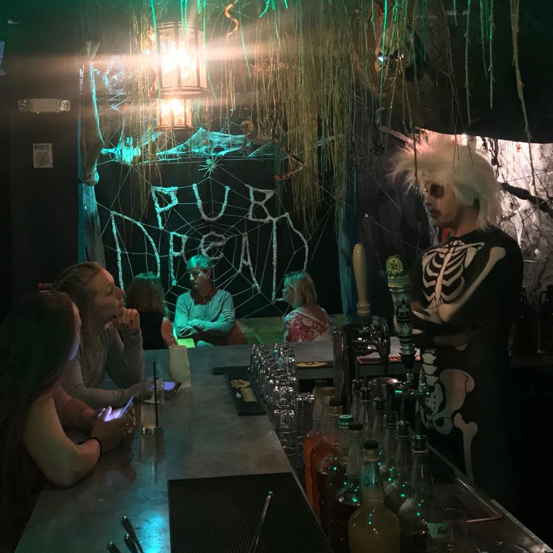 Halloween PopUp Bar Denver 2024 Elita Heloise