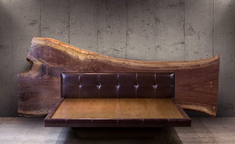 Live Edge Bed by SENTIENT