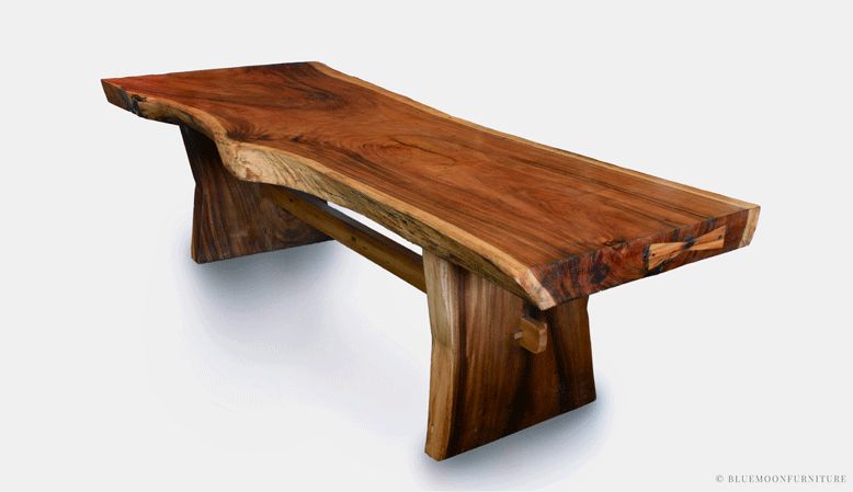 Live Edge Wood Furniture Decorating Ideas For Home