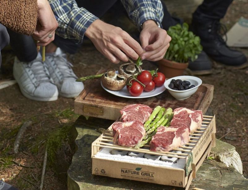 CasusGrill biodegradable instant BBQ