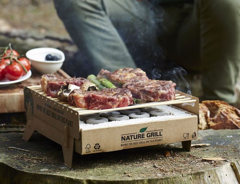 CasusGrill biodegradable instant BBQ