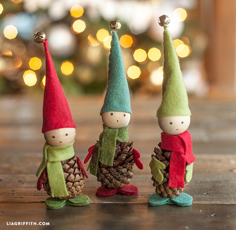 Pinecone elves