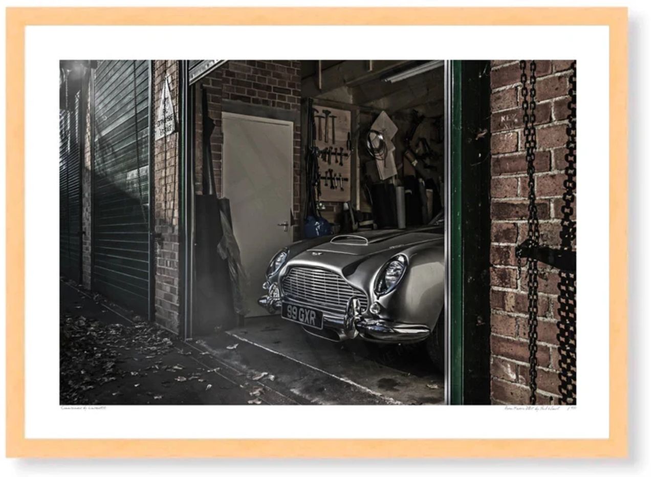 Handcrafted Aston Martin Wall Art