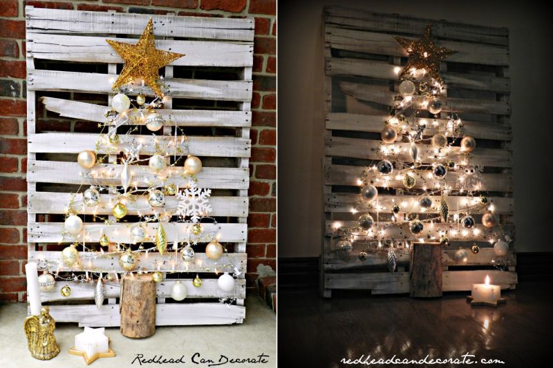 pallet wood Christmas Decorations 