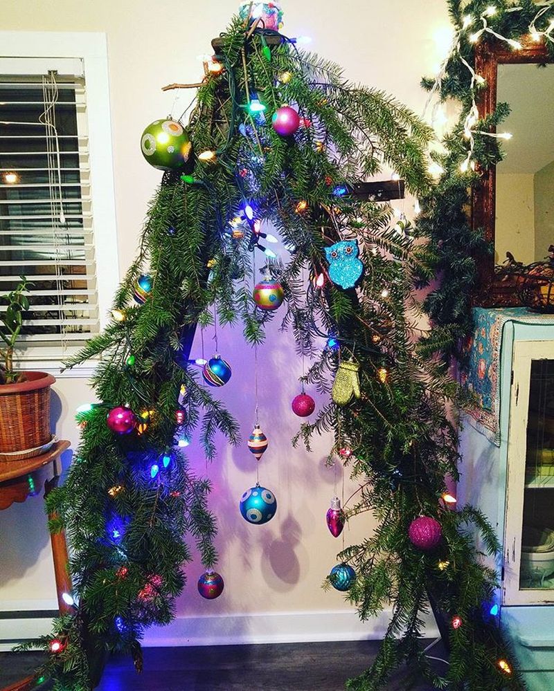 People are ditching real trees for ladder Christmas trees