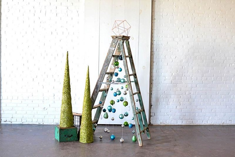 People are ditching real trees for ladder Christmas trees