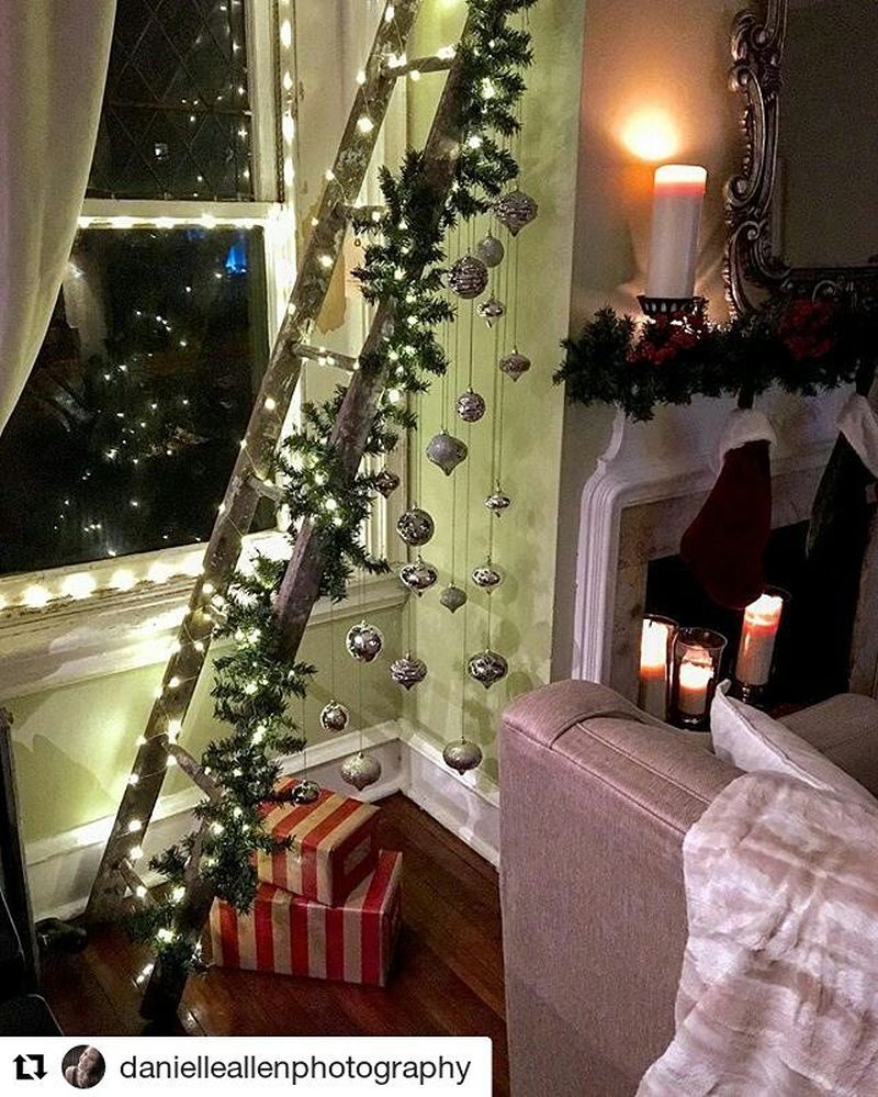 People are ditching real trees for ladder Christmas trees