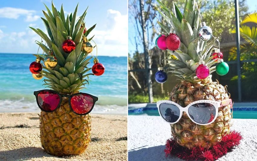 Pineapple Christmas Tree - Christmas decorations