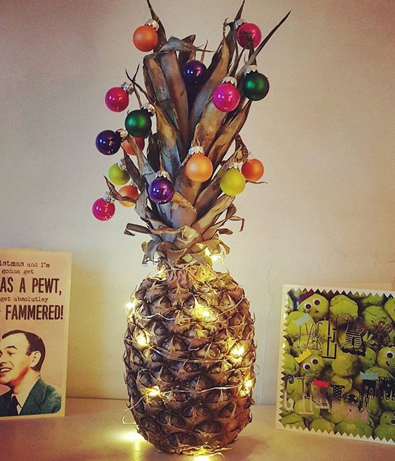 Pineapple Christmas Tree - Christmas decorations