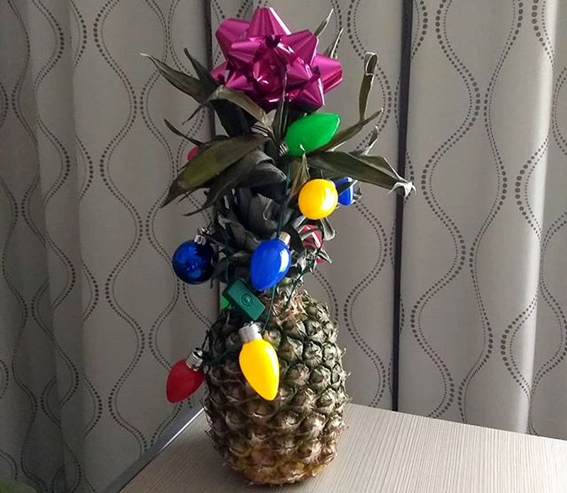 Pineapple Christmas Tree - Christmas decorations